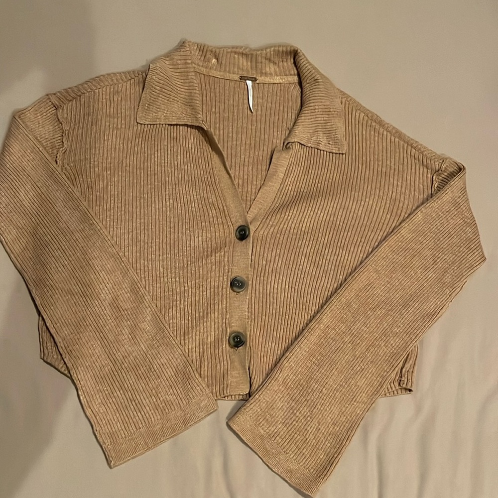 Free People Ella Sweater Shirt